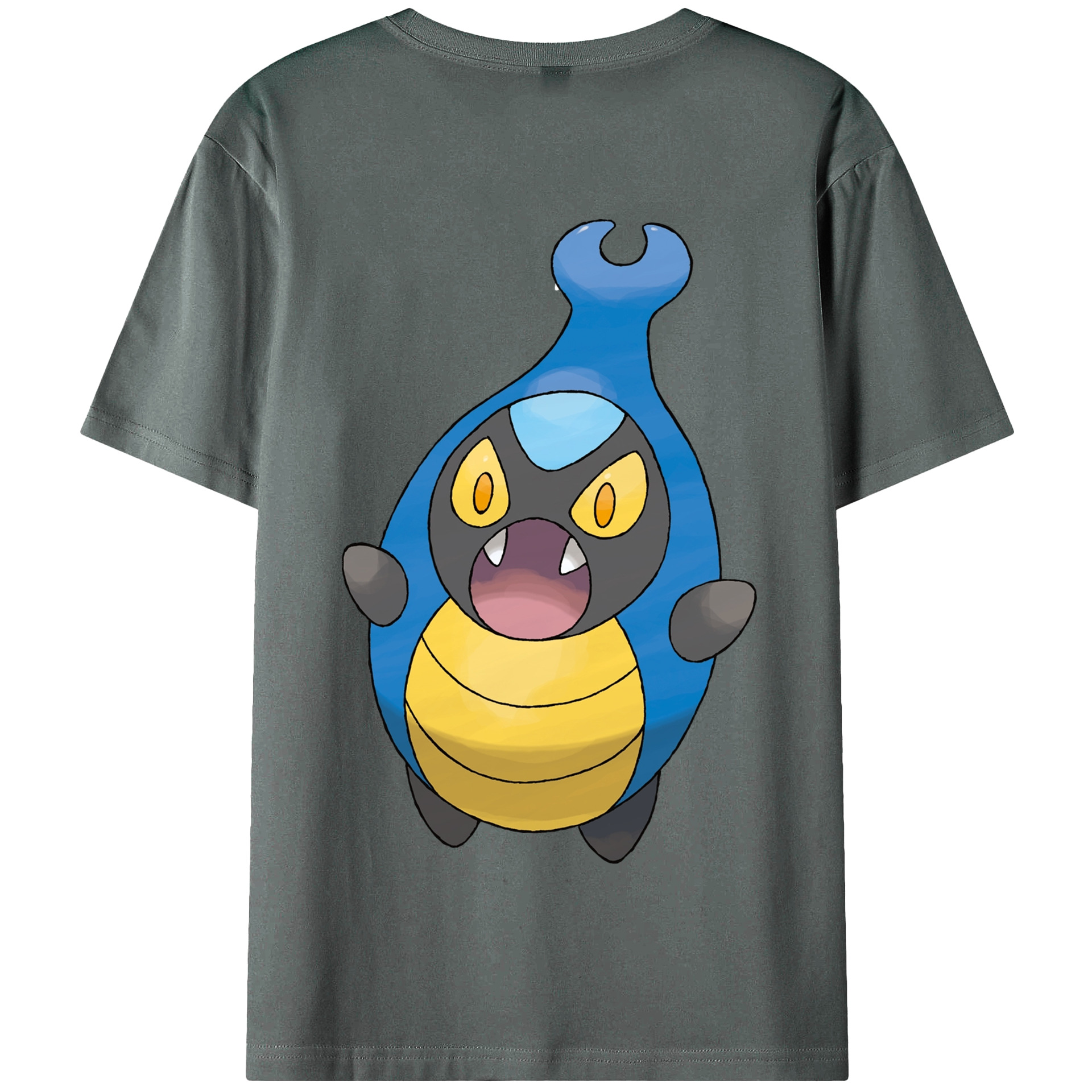 （画像用） ポケットモンスター Pokémon 綿100％半袖Tシャツ（背面プリント）